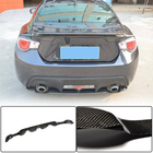 Subaru BRZ 2012-2021 Rear Bumper Diffuser V2 (Carbon) photo 1