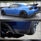 Subaru BRZ 2012-2021 Rear Bumper Covers V2 (Carbon) photo 4