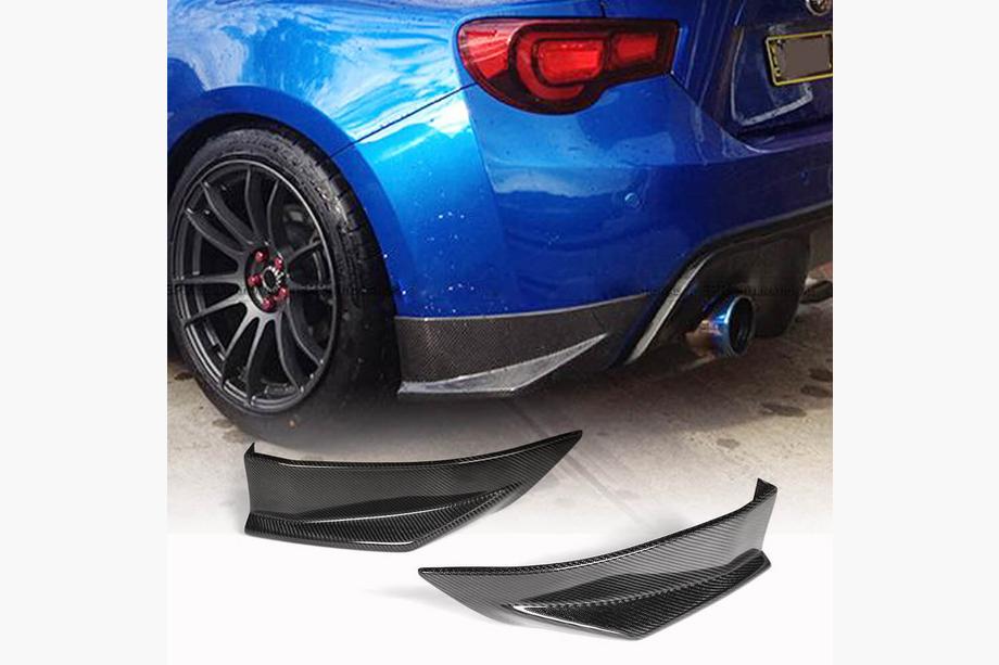 Subaru BRZ 2012-2021 Rear Bumper Covers V2 (Carbon) Image