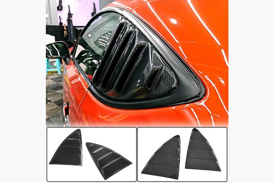 Subaru BRZ 2012-2021 Carbon Rear Window Covers Image