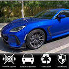 Subaru BRZ 2021- Front Bumper Lip Spoiler (Plastic) photo 2