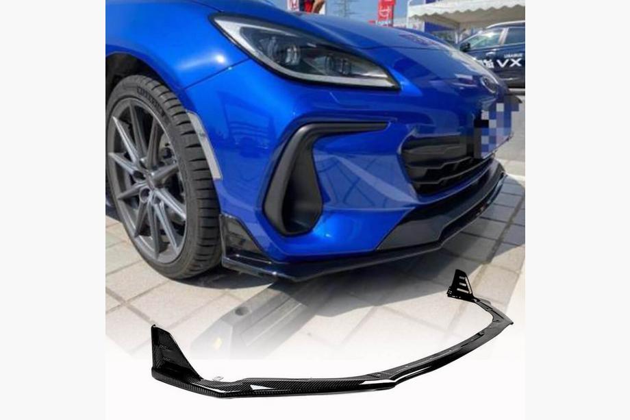 Subaru BRZ 2021- Front Bumper Lip Spoiler (Plastic) Image