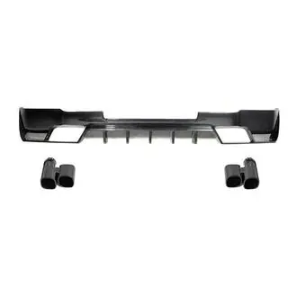 Rear Bumper Diffuser (Carbon) photo 3
