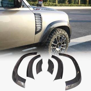 Fender flares (Bushwacker, 6 pcs, carbon) Land Rover Defender 2019- photo 1