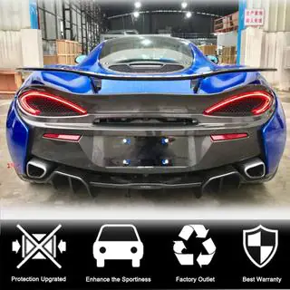 Spoiler V1 (Carbon) McLaren 540C/570S 2015-2020 photo 3