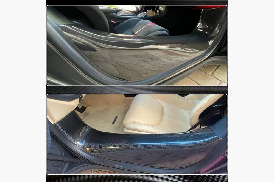 McLaren 540C/570S 2015-2020 Door Sill Covers (Carbon) Photo 4