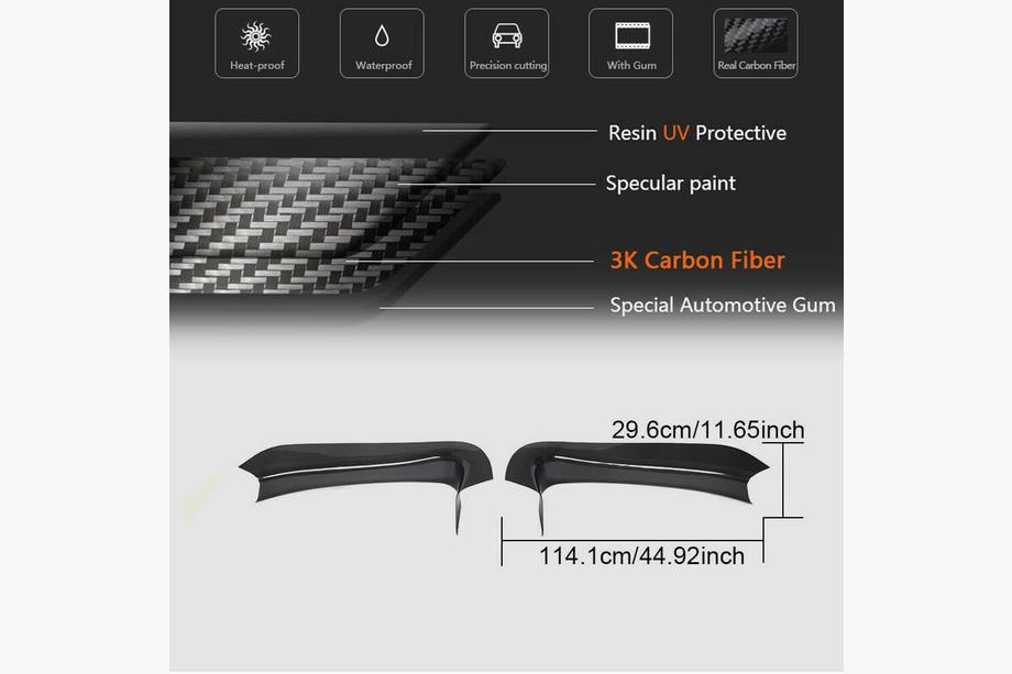McLaren 540C/570S 2015-2020 Door Sill Covers (Carbon) Photo 6