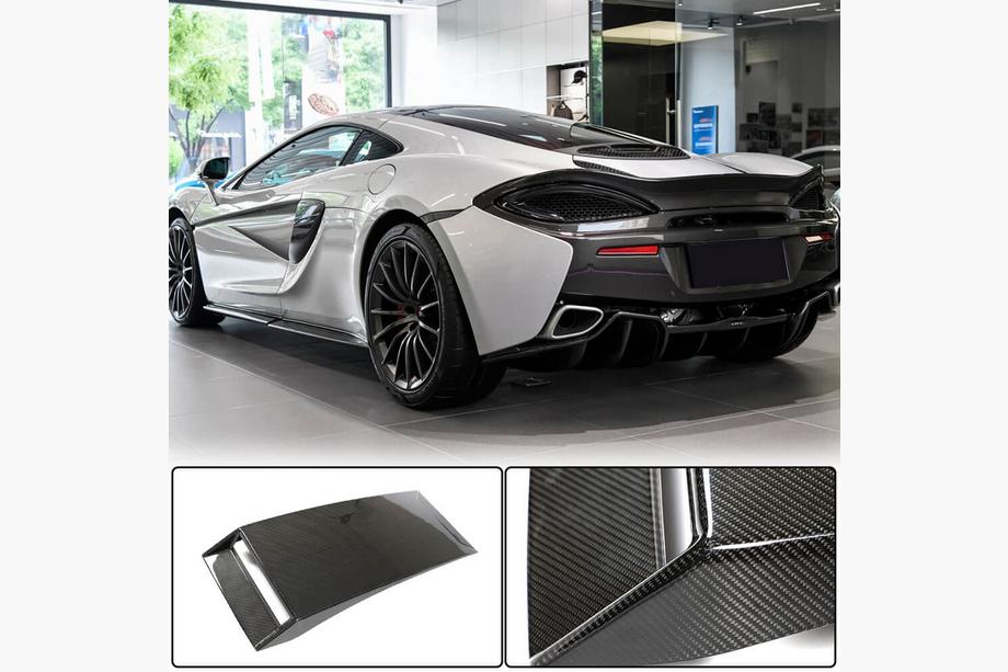 McLaren 540C/570S 2015-2020 Trunk Lid Cover (Carbon) Image