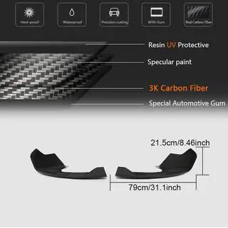 Front Bumper Flaps (Carbon) McLaren 540C/570S 2015-2020 photo 4