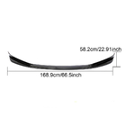 Cadillac ATS 2012-2019 Front Bumper Lip Spoiler (for Base 2015-2017, Carbon) photo 6
