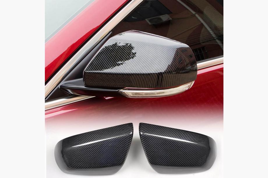 Cadillac ATS 2012-2019 Mirror Covers (Carbon) Image