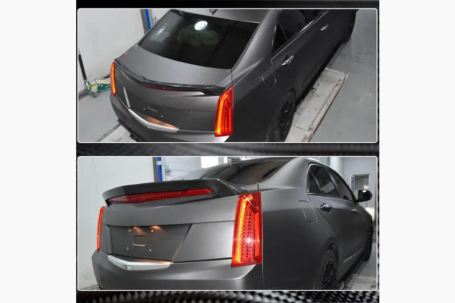 Cadillac ATS 2012-2019 Spoiler V2 (Carbon) Photo 4