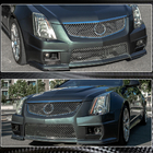 Cadillac CTS 2007-2014 Carbon Front Bumper Flaps for CTS V Coupe photo 3