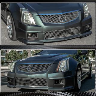 Carbon Front Bumper Flaps for CTS V Coupe photo 3
