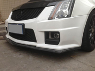 Cadillac CTS 2007-2014 Front Bumper Lip Spoiler V1 (for CTS V Coupe, Carbon) photo 2