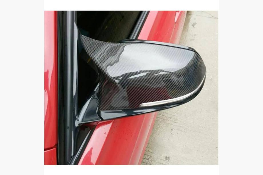 BMW 7 Series F01/F02 2008-2015 Mirror Covers V1 (Carbon) Image