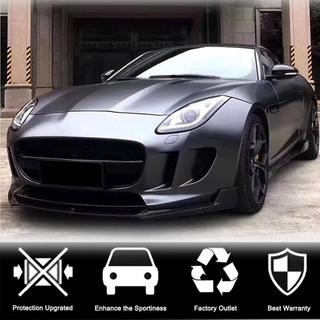 Front Bumper Lip Spoiler (2013-2016, Carbon) Jaguar F-Type 2013-2024 photo 2