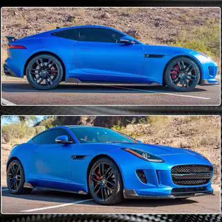 Side Skirts (2013-2016, Carbon) Jaguar F-Type 2013-2024 photo 4