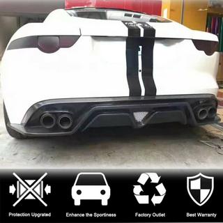 Rear Bumper Diffuser (2013-2019, Carbon) Jaguar F-Type 2013-2024 photo 2