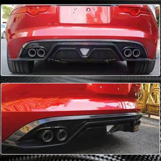 Rear Bumper Diffuser (2013-2019, Carbon) Jaguar F-Type 2013-2024 photo 3