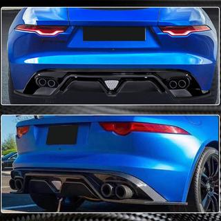 Rear Bumper Diffuser (2013-2019, Carbon) Jaguar F-Type 2013-2024 photo 4