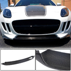 Jaguar Project 7 2013-2015 Front Bumper Lip Spoiler (2013-2015, Carbon) photo 1