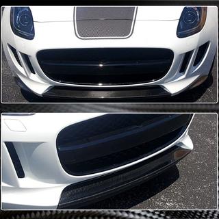 Front Bumper Lip Spoiler (2013-2015, Carbon) photo 3