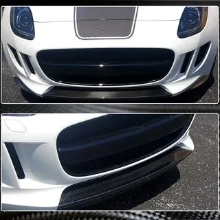 Front Bumper Lip Spoiler (2013-2015, Carbon) photo 3