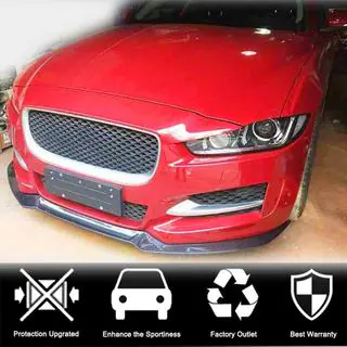 Front Bumper Lip Spoiler (2015-2019, Carbon) photo 3