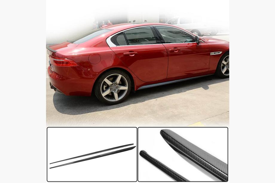 Jaguar XE 2016- Side Skirts (2015-2019, Carbon) Photo 1