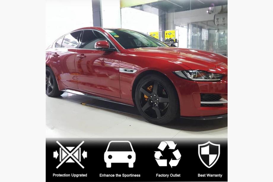 Jaguar XE 2016- Side Skirts (2015-2019, Carbon) Photo 2
