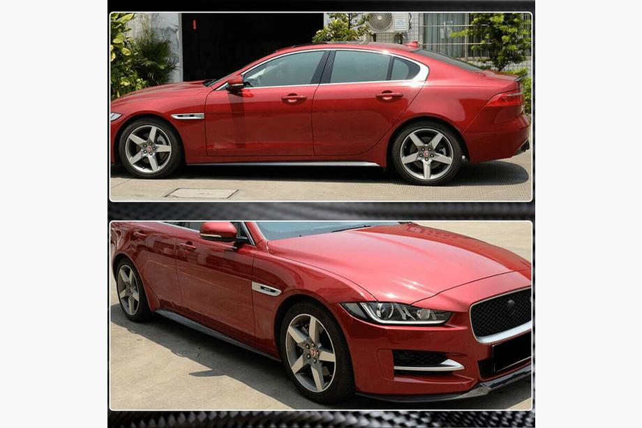 Jaguar XE 2016- Side Skirts (2015-2019, Carbon) Photo 3