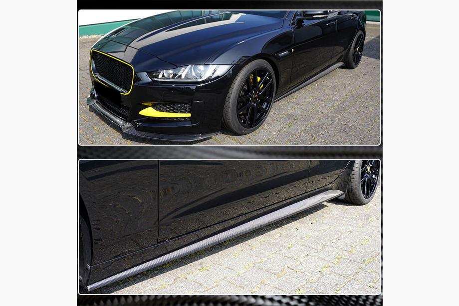 Jaguar XE 2016- Side Skirts (2015-2019, Carbon) Photo 4