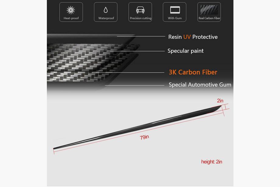 Jaguar XE 2016- Side Skirts (2015-2019, Carbon) Photo 5