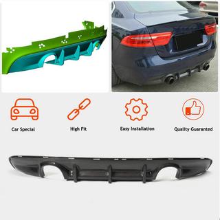Rear Bumper Diffuser V2 (2015-2019, Carbon) Jaguar XE 2016- photo 2