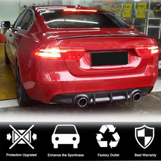 Rear Bumper Diffuser V2 (2015-2019, Carbon) Jaguar XE 2016- photo 3