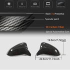 Jaguar XE 2016- Mirror Covers V2 (2015-2019, Carbon) photo 5