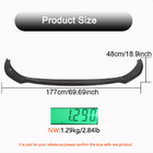 Kia Stinger 2017-2023 Front Bumper Lip Spoiler (Carbon) photo 4