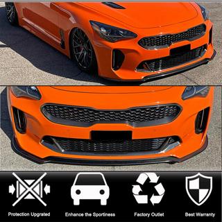 Front Bumper Lip Spoiler (Carbon) photo 2