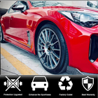 Kia Stinger 2017-2023 Side Skirts (Carbon) photo 2