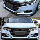 Honda Accord XI 2022- Front Bumper Lip Spoiler (Plastic) photo 2