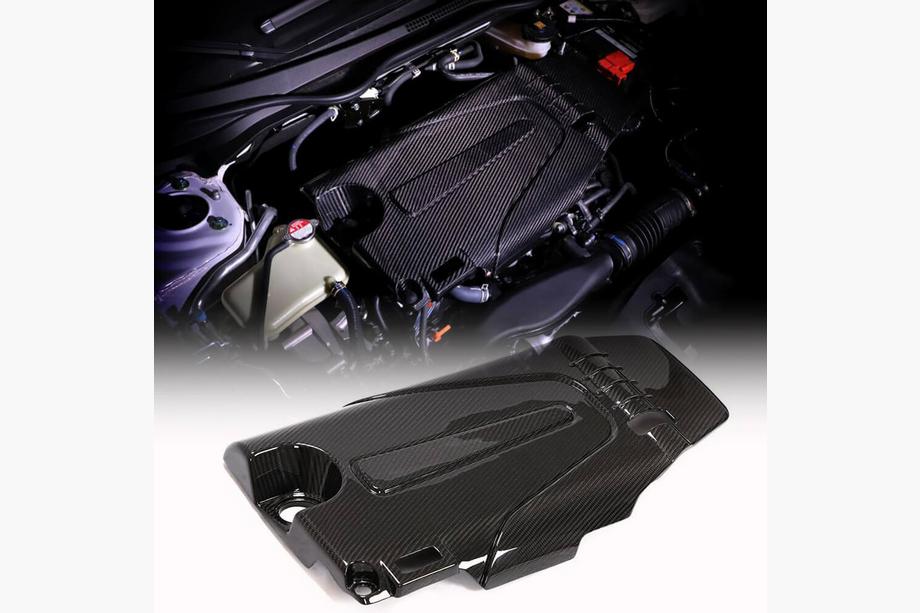 Honda Civic Sedan X 2016-2021 Engine Cover (Carbon) Image