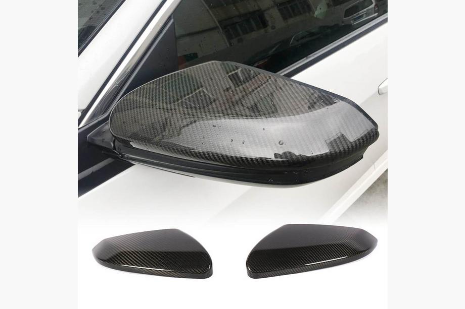 Honda Civic Sedan X 2016-2021 Mirror Covers V1 (Carbon) Image