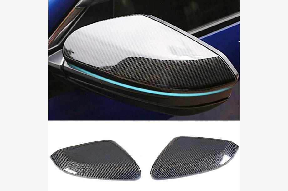 Honda Civic Sedan X 2016-2021 Mirror Covers V3 (Carbon) Image