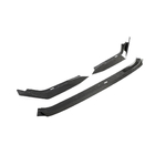 Honda Civic HB 2021- Front Bumper Lip V2 (Carbon) photo 5
