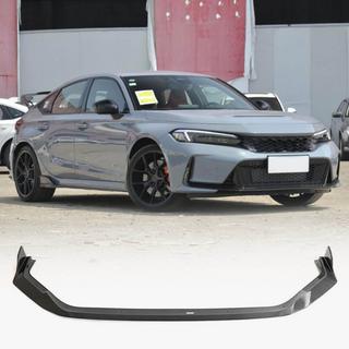 Front Bumper Lip V3 (Carbon) Honda Civic HB 2021- photo 1