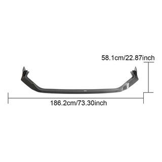 Front Bumper Lip V3 (Carbon) Honda Civic HB 2021- photo 4
