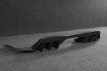 Honda Civic HB 2021- Rear Bumper Diffuser (Carbon) photo 2