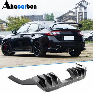 Rear Bumper Diffuser (Carbon) Honda Civic HB 2021- photo 1
