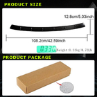 Honda Civic HB 2021- Spoiler Visor (Carbon) photo 4
